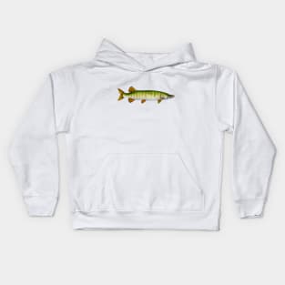 Muskellunge (Muskie) Kids Hoodie